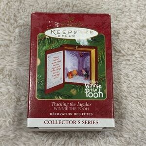 hallmark ornament disney winnie the pooh tracking the jagular